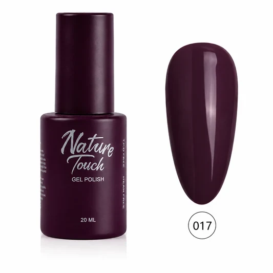 לק ג׳ל 20 מ"ל מס 017 Nature Touch
