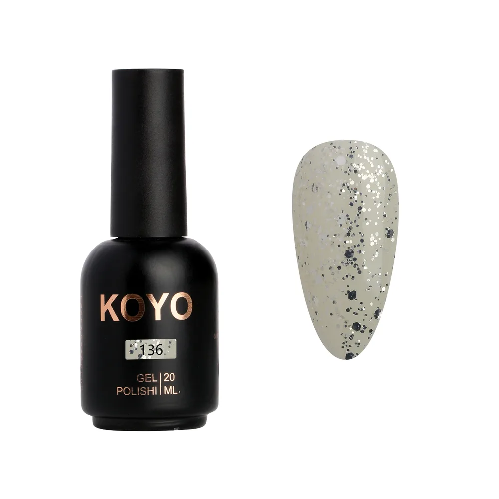 לק ג'ל 20 מ"ל KOYO 136