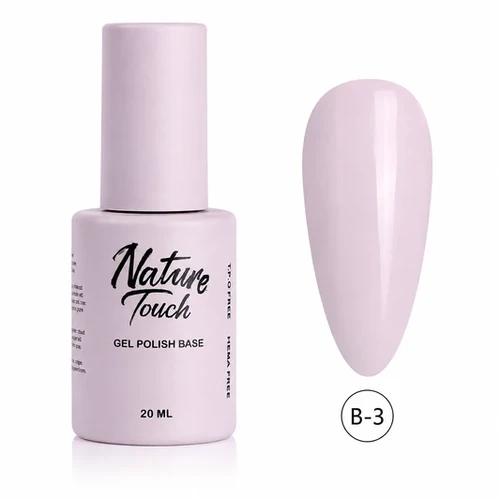 בסיס ראבר צבעוני 20 מ"ל B03 Nature Touch
