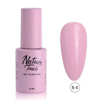 בסיס ראבר צבעוני 20 מ"ל B08 Nature Touch