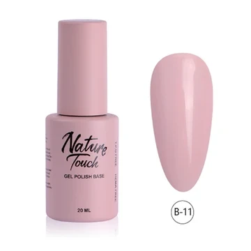 בסיס ראבר צבעוני 20 מ"ל B11 Nature Touch