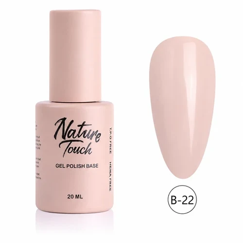 בסיס ראבר צבעוני 20 מ"ל B22 Nature Touch