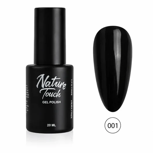 לק ג׳ל 20 מ"ל מס 001 Nature Touch