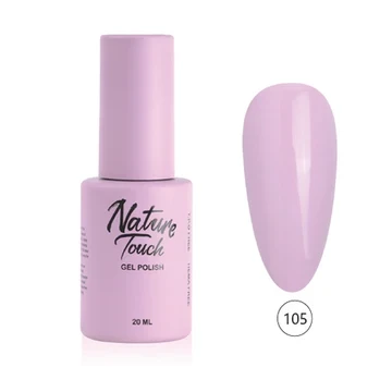 לק ג׳ל 20 מ"ל מס 105 Nature Touch