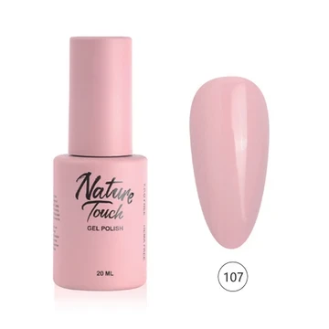 לק ג׳ל 20 מ"ל מס 107 Nature Touch