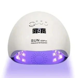 מנורת UV/LED SUN X13 Plus מקצועית עם תצוגה דיגיטלית