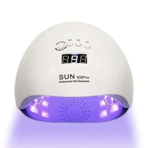 מנורת UV/LED SUN X13 Plus מקצועית עם תצוגה דיגיטלית