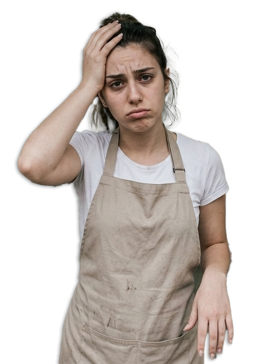 בחורה שצריכה ללמוד קורס ציפורניים